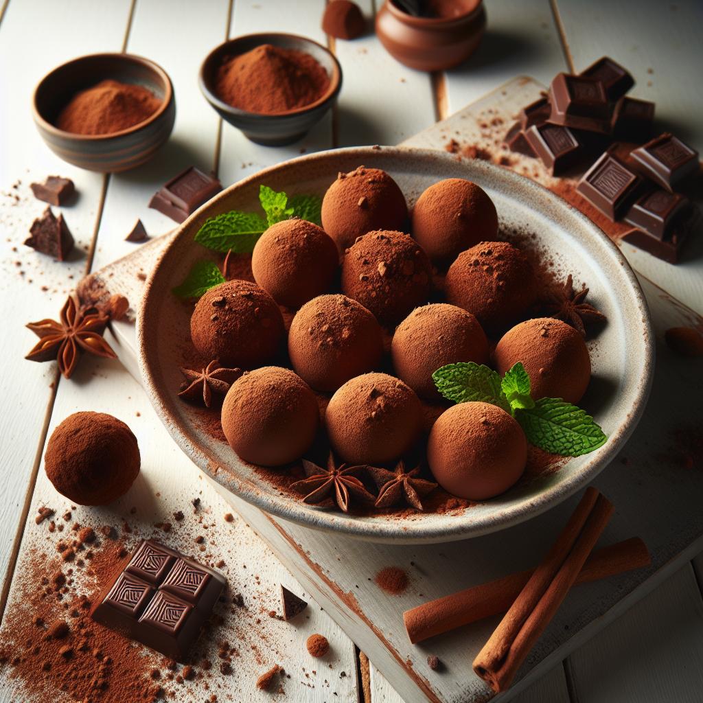 Decadent Speculoos Spiced Chocolate Truffles to Savor