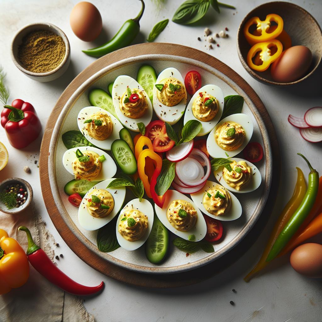 Deviled Eggs Delight: Classic Recipe with Bold New Twists