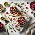 Decadent Pistachio & Raspberry Cheesecake Domes Unveiled
