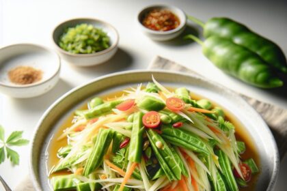 Thai Green Papaya Salad: Asia’s Zesty Culinary Treasure