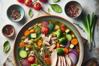 Hearty Turkey and Vegetable Soup: A Nutritious Delight