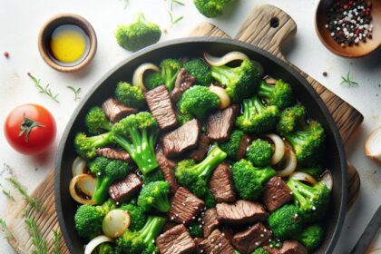 Sizzling Beef and Broccoli Skillet: Quick, Flavorful Feast