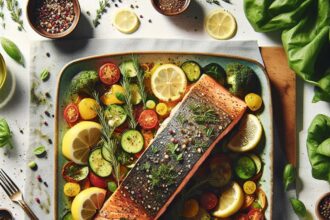 Herb-Infused Baked Salmon: A Flavorful, Healthy Delight
