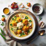 Golden Glow: The Art of Roasted Cauliflower Soup Bliss
