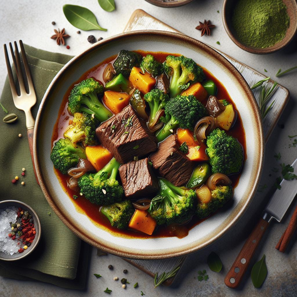 Savor the Classic Comfort: Hearty Beef and Broccoli Stew