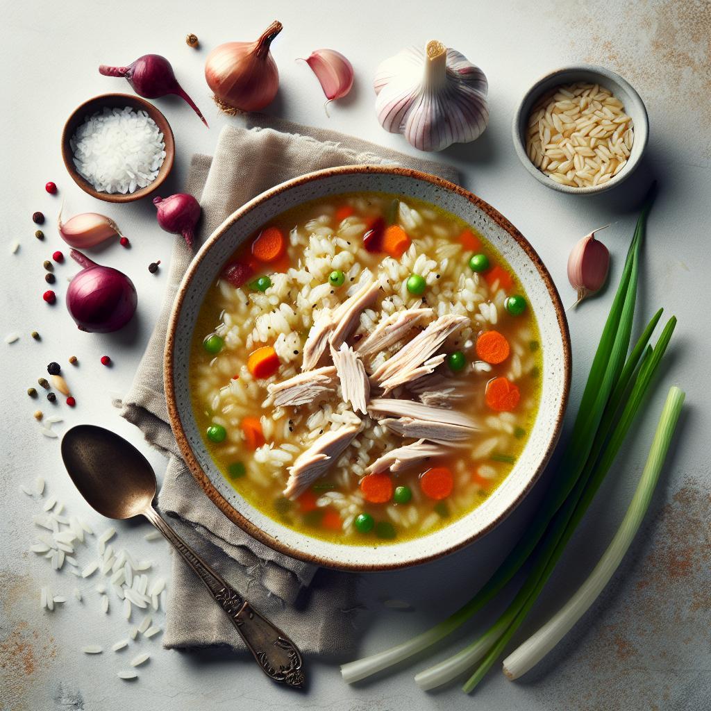 Hearty Turkey and Rice Soup: Comfort in Every Spoonful