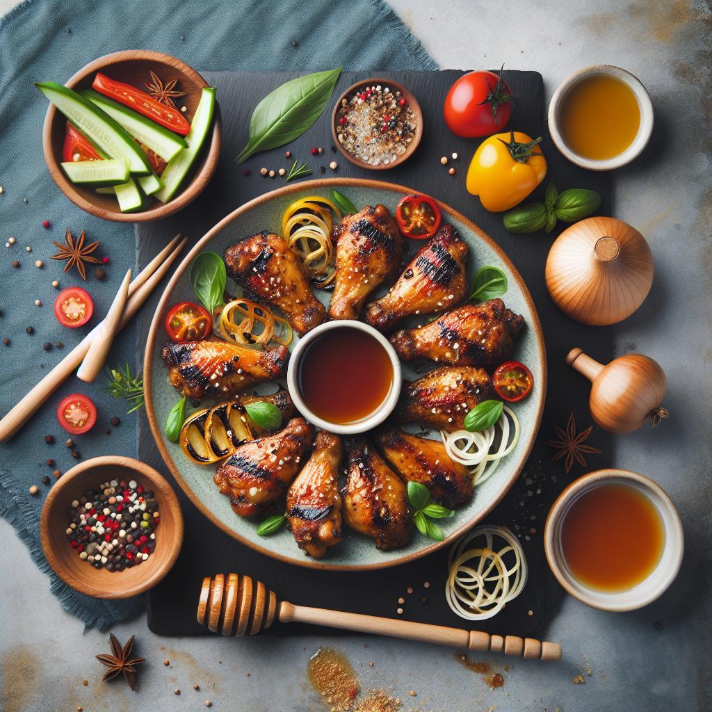 Sweet & Smoky: Mastering Honey BBQ Grilled Chicken Wings