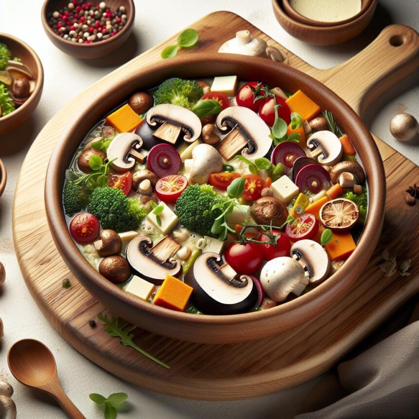 Savor the Richness of Black Forest Mushroom Soup Delight