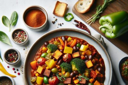 Hearty Roasted Vegetable Chili: Comfort in Every Spoonful