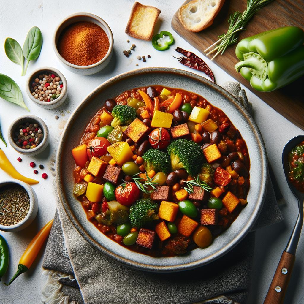 Hearty Roasted Vegetable Chili: Comfort in Every Spoonful