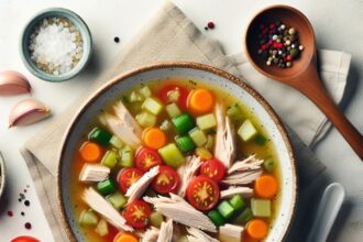 Hearty Turkey and Vegetable Soup: A Nutritious Comfort Bowl