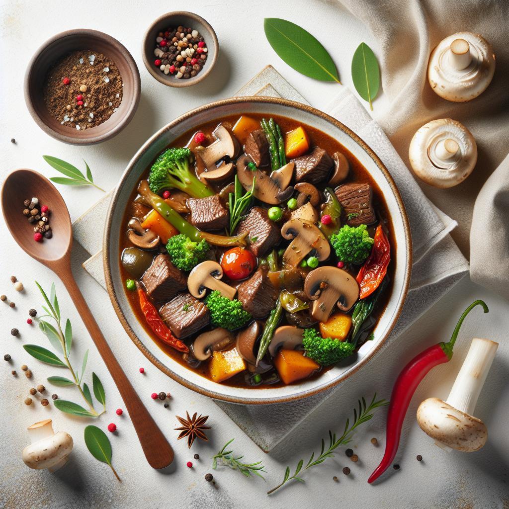 Hearty Beef & Mushroom Stew: A Savory Comfort Classic