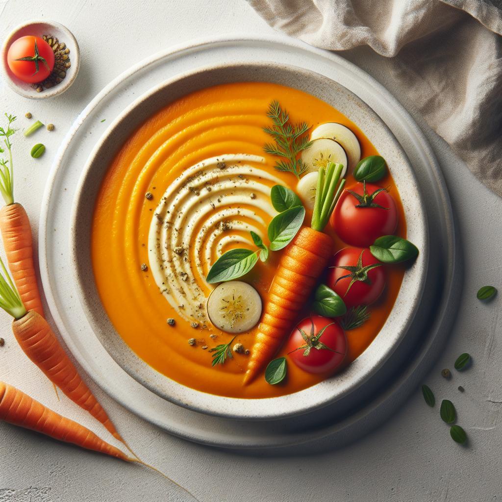 Velvety Carrot Soup: A Creamy Delight for Every Season