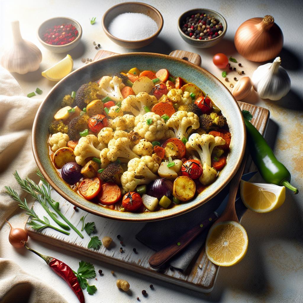 Hearty Roasted Cauliflower Stew: A Flavorful Comfort Bowl