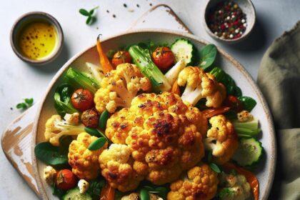 Golden Glow: The Ultimate Roasted Cauliflower Salad Recipe