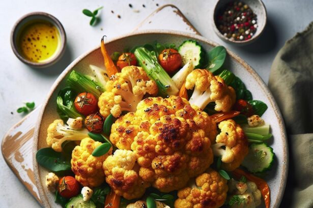 Golden Glow: The Ultimate Roasted Cauliflower Salad Recipe