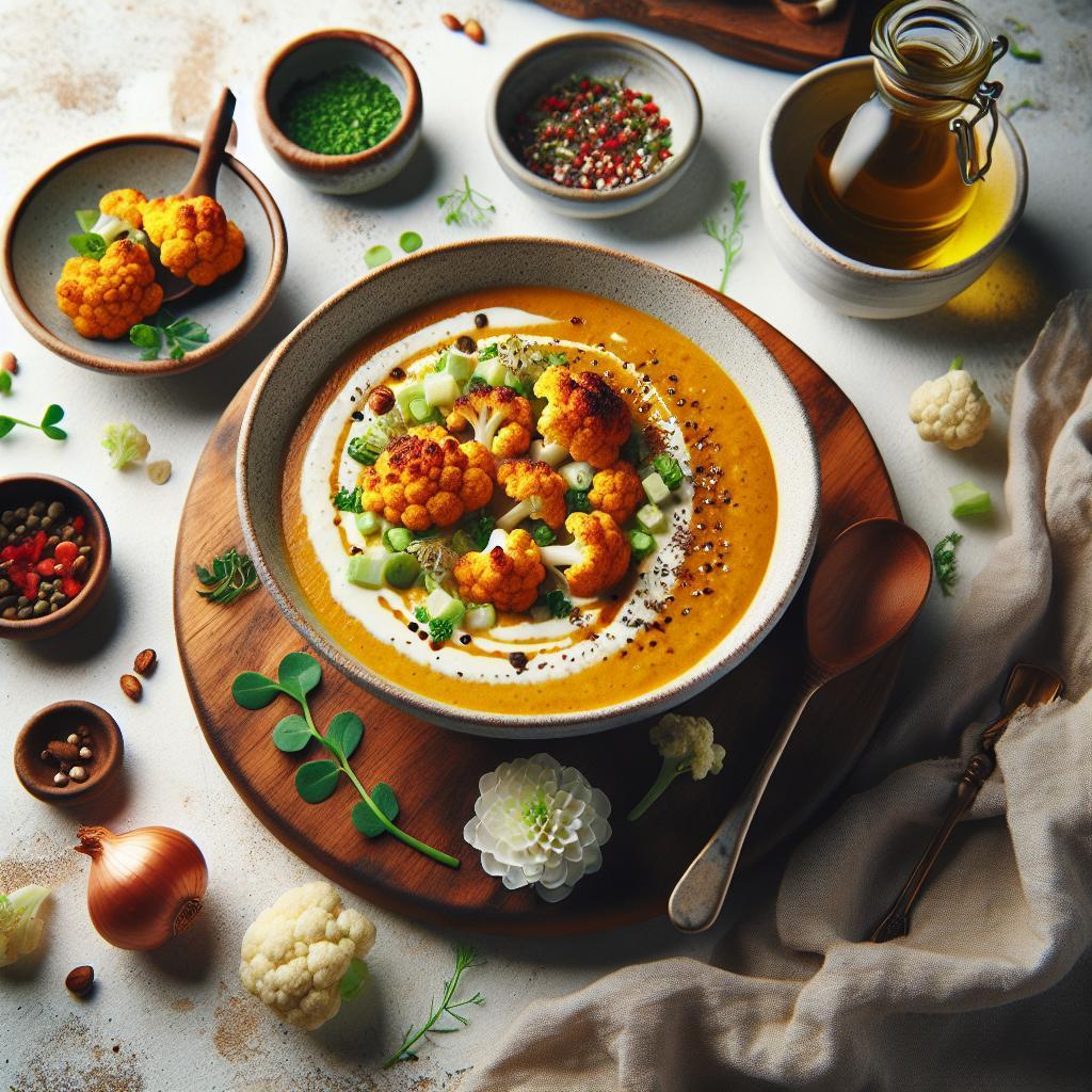 Roasted Cauliflower Soup: A Comforting, Flavorful Delight