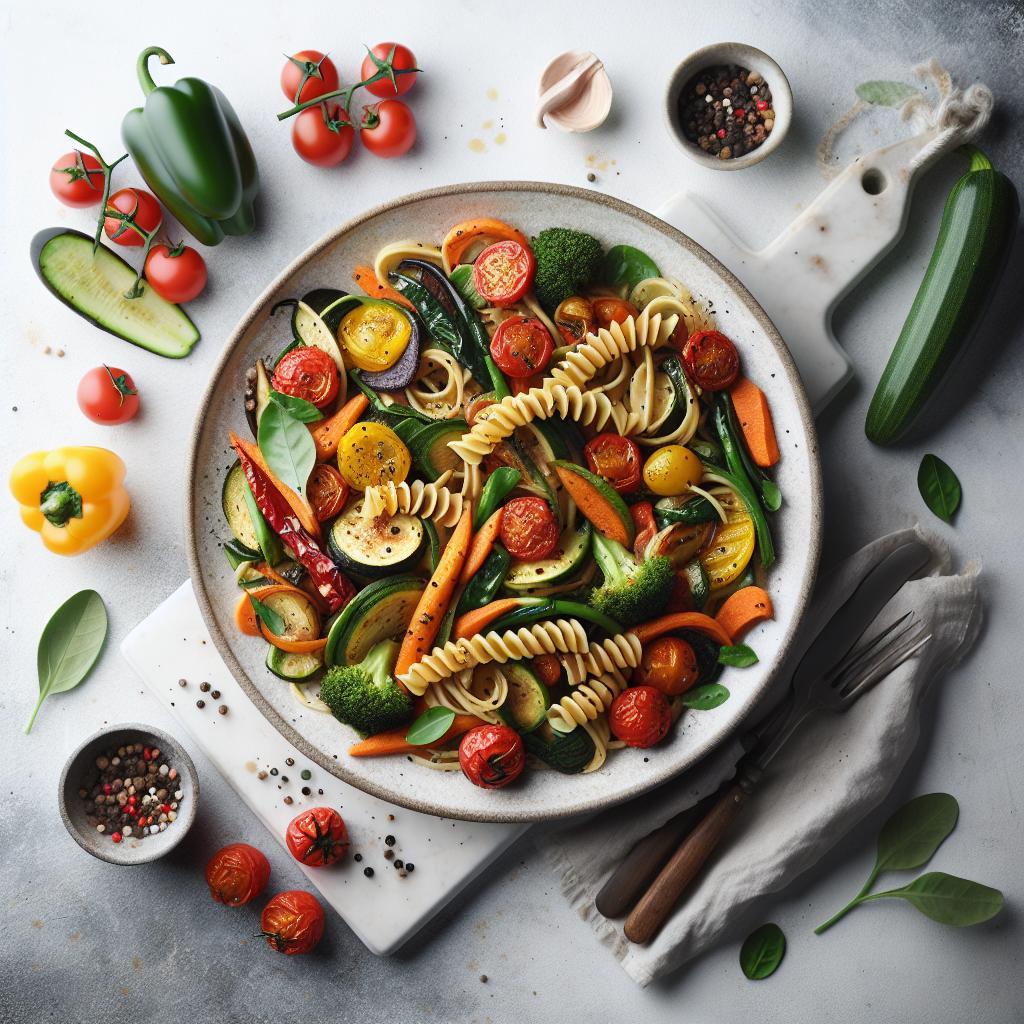 Savor the Symphony: Roasted Vegetable Pasta Delight Explained
