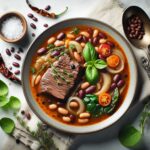 Hearty Beef and Bean Soup: A Nutritious Comfort Classic