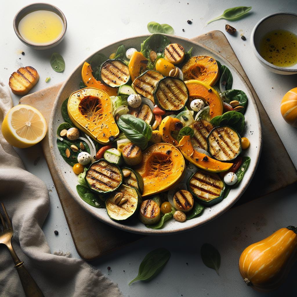 Golden Harvest: Crafting the Perfect Roasted Squash Salad