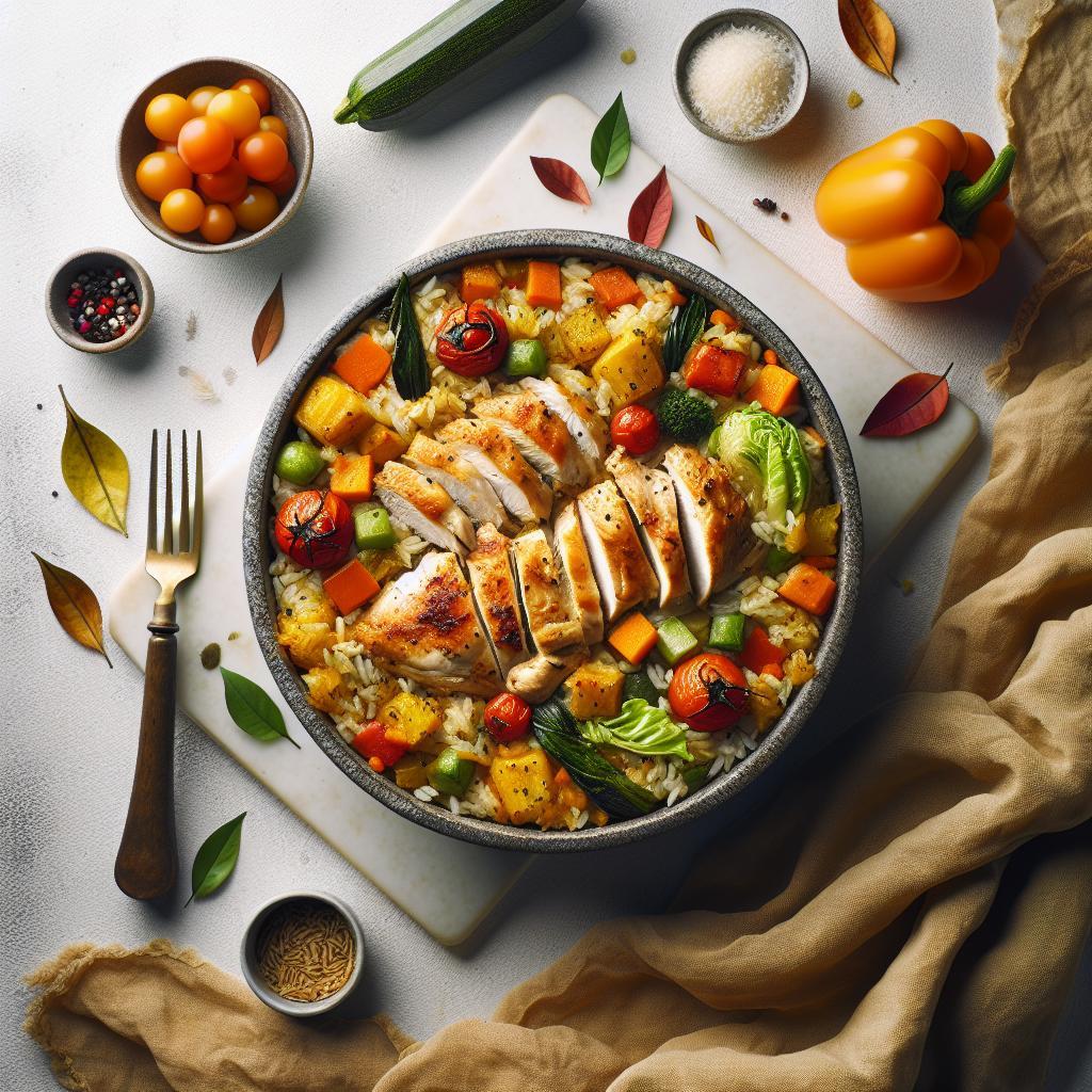 Cozy Up with This Easy Fall Chicken and Rice Casserole