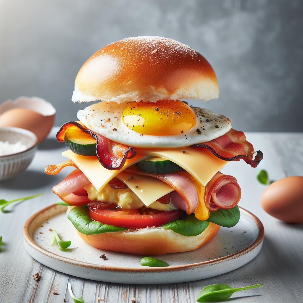 Sunrise Bites: Breakfast Sliders on Sweet Hawaiian Rolls