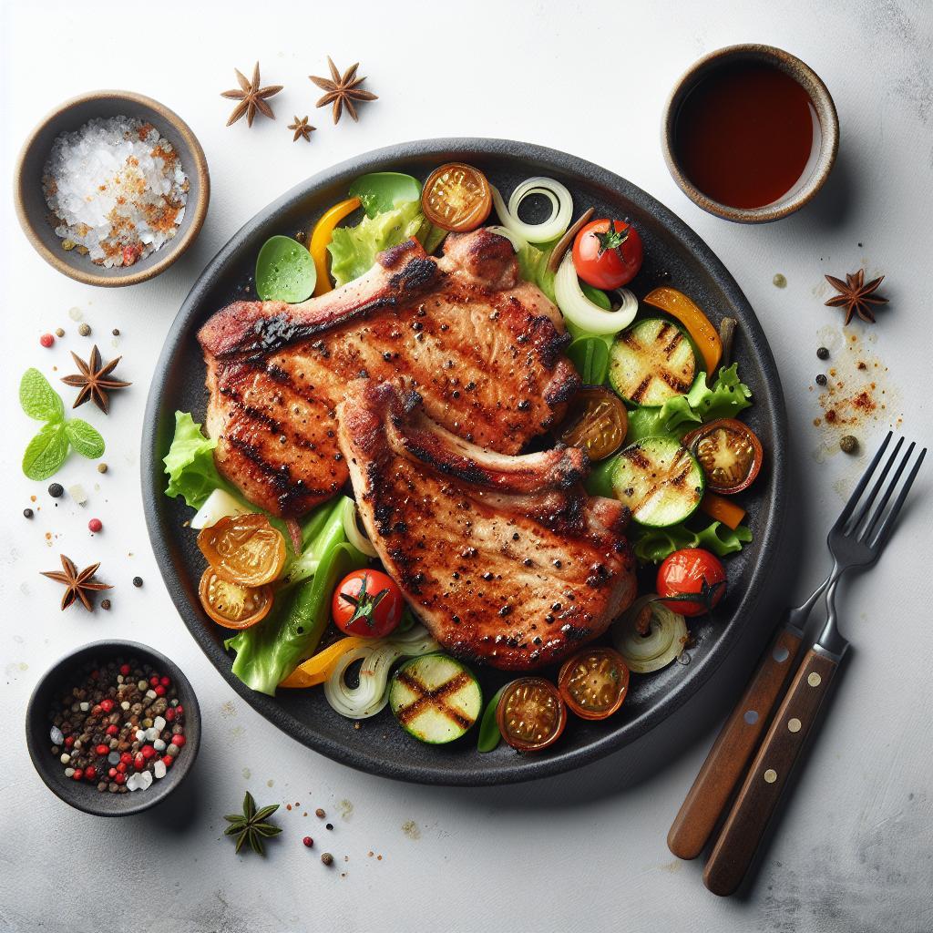 Savor the Flavor: Mastering Grilled Pork Chops with BBQ Rub