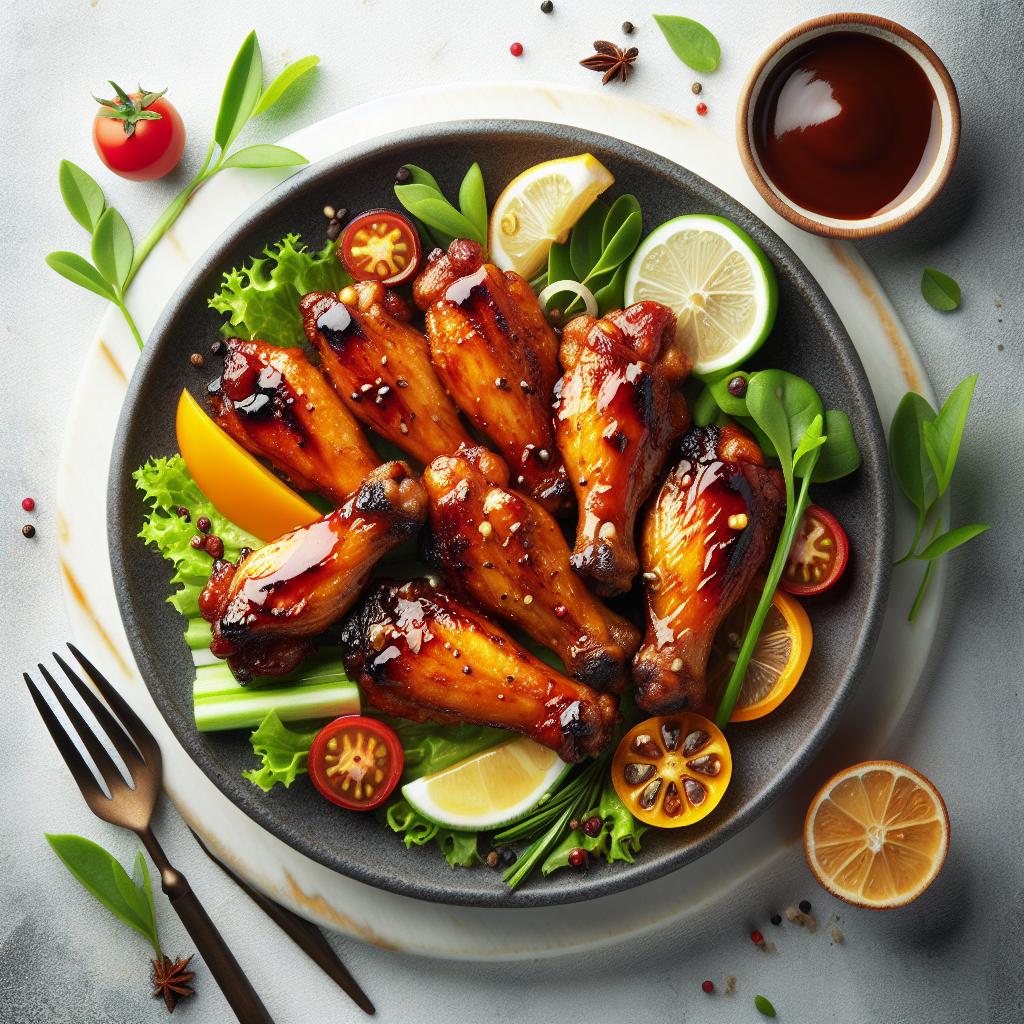 Sweet & Smoky: Mastering Honey BBQ Grilled Chicken Wings