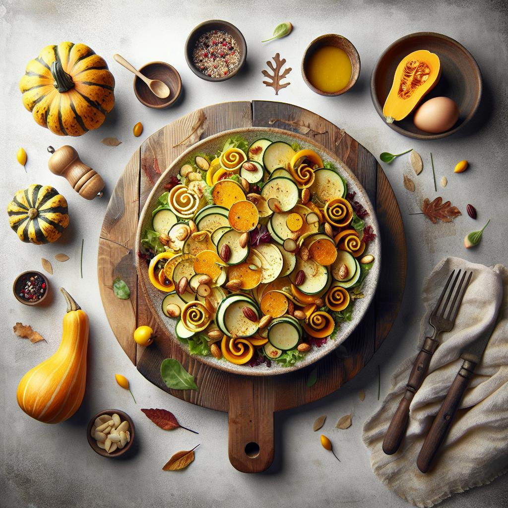 Golden Harvest: Crafting the Perfect Roasted Squash Salad