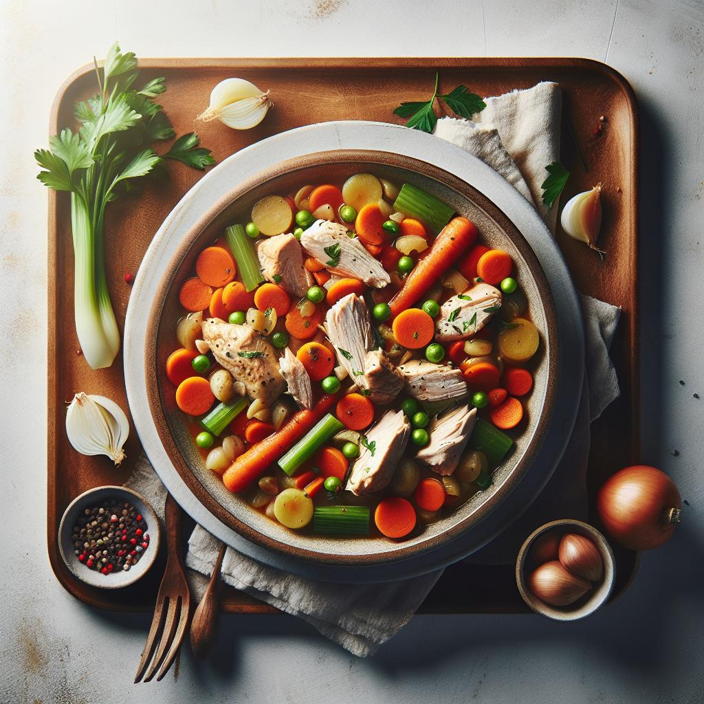Hearty Chicken and Vegetable Stew: A Flavorful Comfort Classic