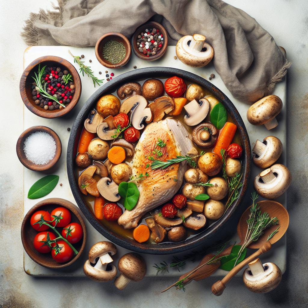Savory Turkey and Mushroom Stew: A Hearty Flavor Combo