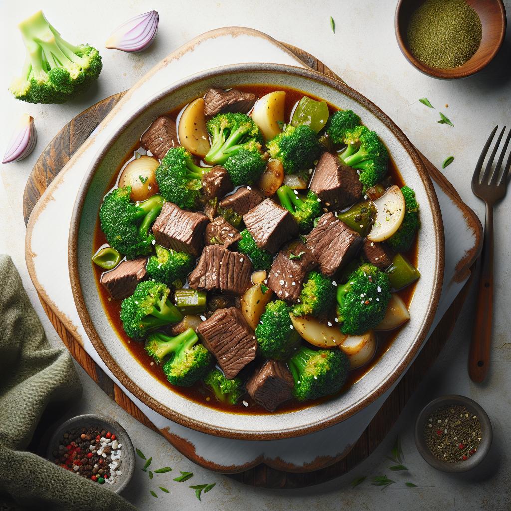Savor the Classic Comfort: Hearty Beef and Broccoli Stew