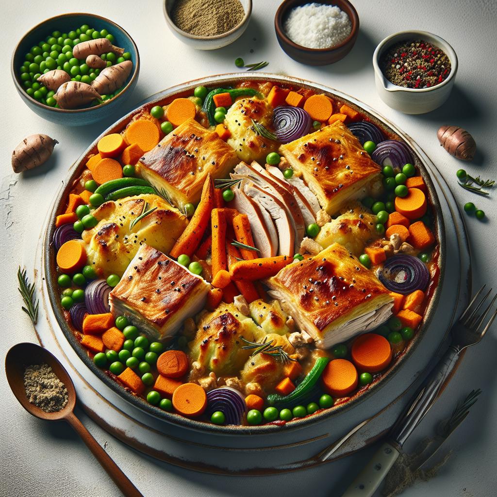 Hearty Turkey & Sweet Potato Shepherd's Pie: A Cozy Twist