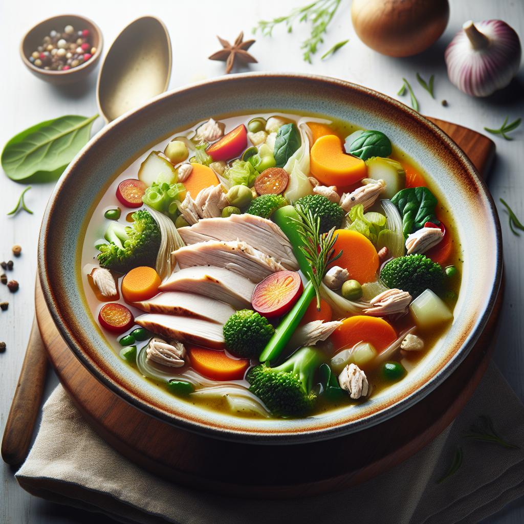 Wholesome Turkey and Vegetable Soup: A Nourishing Delight