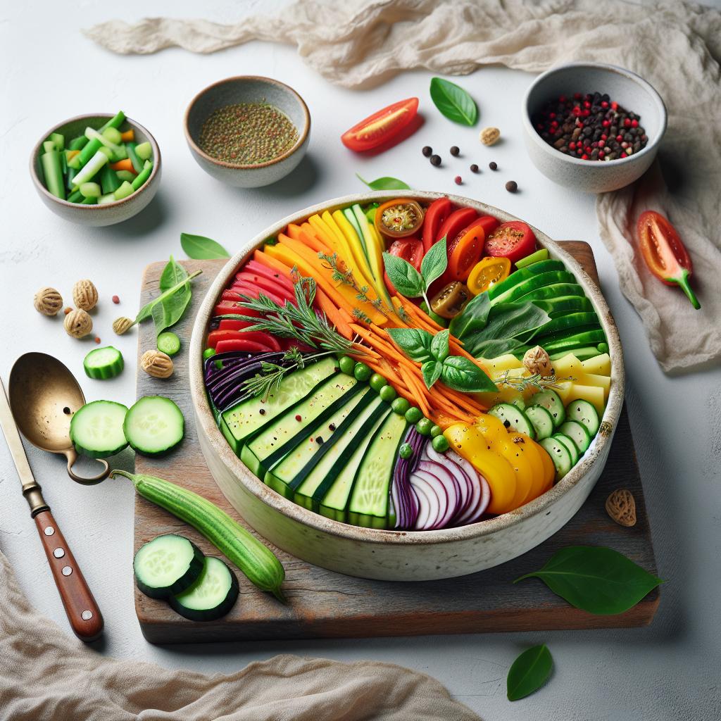 Spring Harvest: Crafting a Vibrant Vegetable Terrine Recipe