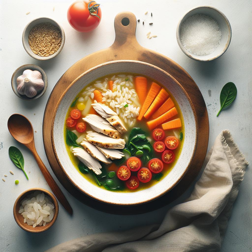 Hearty Chicken and Rice Soup: A Comfort Bowl of Goodness