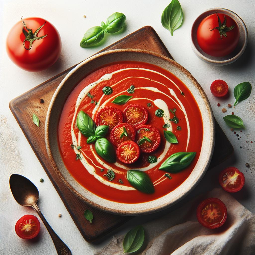 Savor the Rich Flavor of Homemade Roasted Tomato Soup