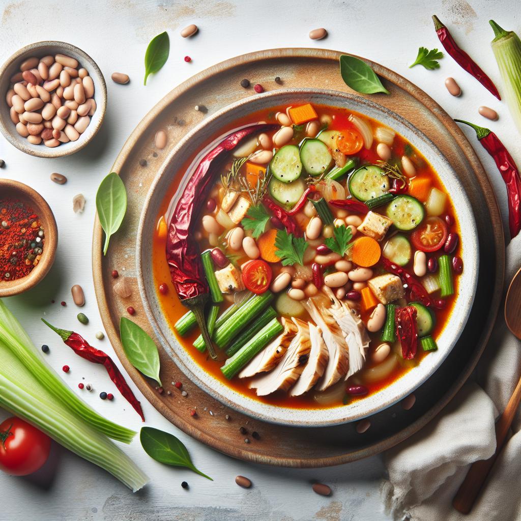 Hearty Harmony: The Ultimate Chicken and Bean Soup Recipe