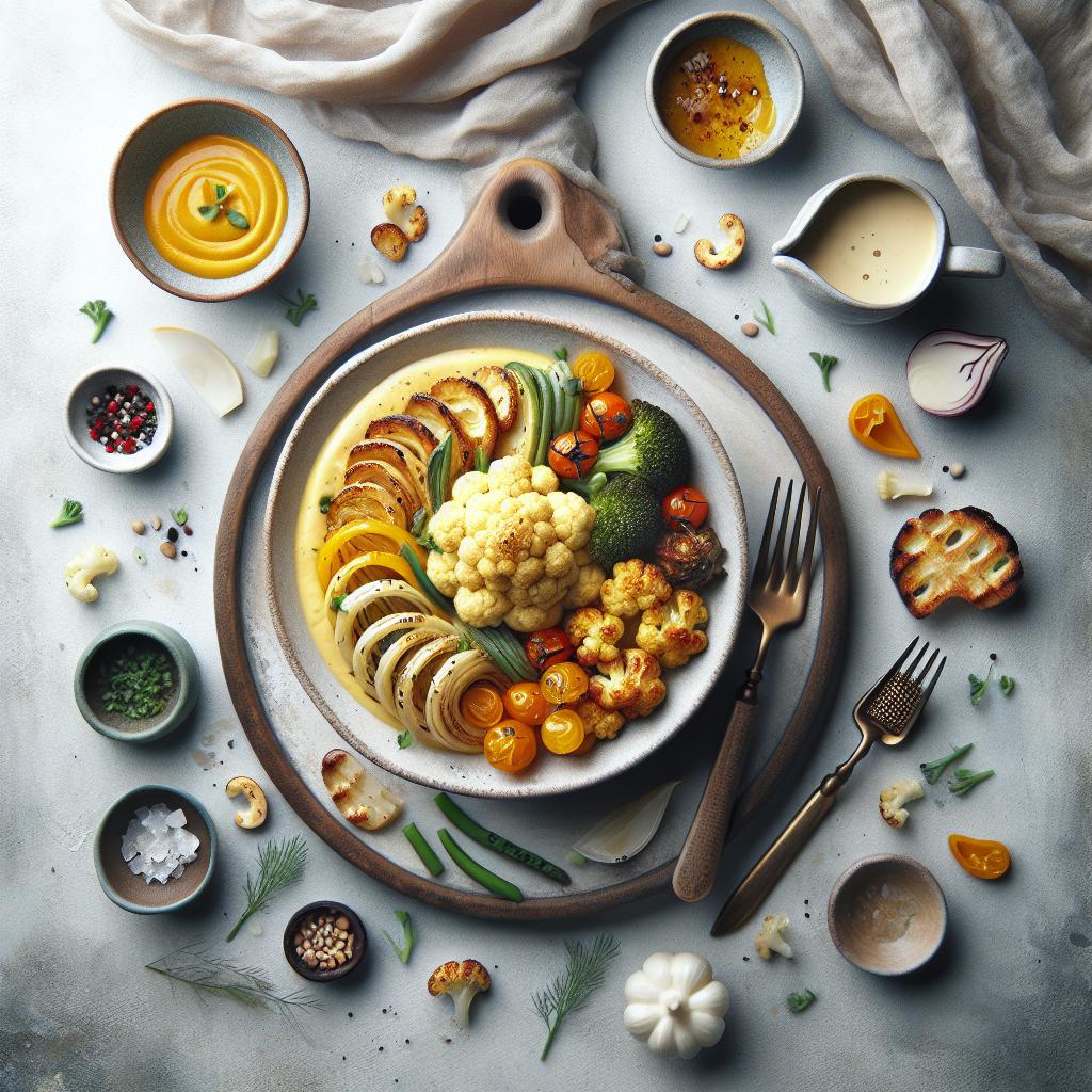 Golden Glow: The Art of Roasted Cauliflower Soup Bliss