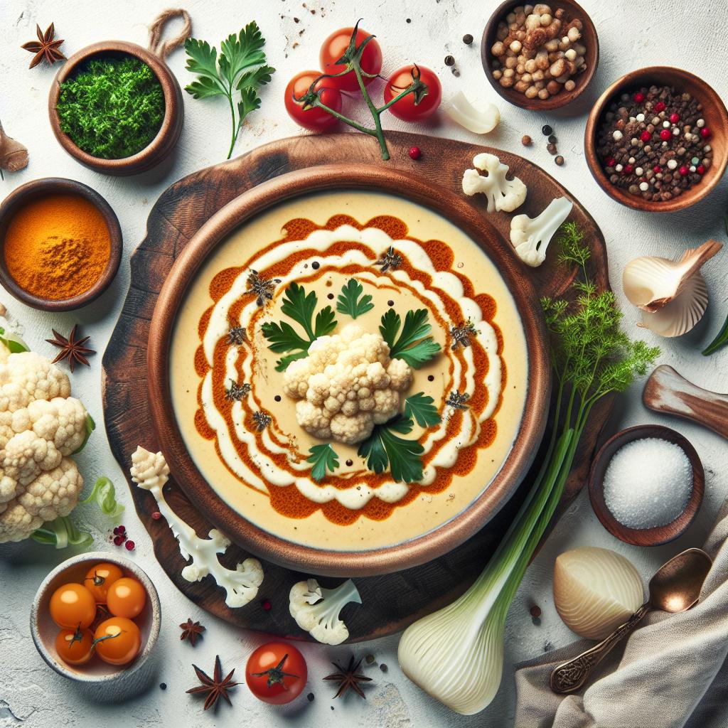 Roasted Cauliflower Soup: A Comforting, Flavorful Delight
