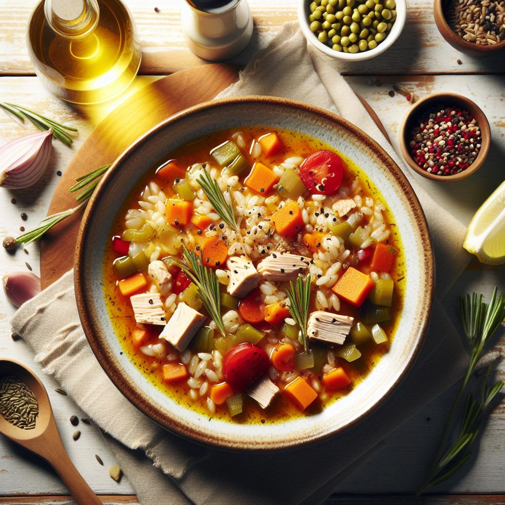 Hearty Turkey and Rice Soup: A Comforting Classic Recipe