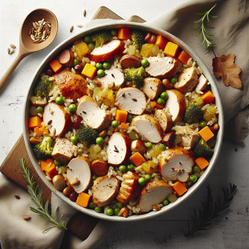 Cozy Up with This Easy Fall Chicken and Rice Casserole