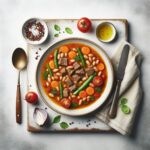 Hearty Beef and Bean Soup: A Savory Comfort in Every Spoon