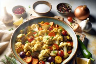 Hearty Roasted Cauliflower Stew: A Flavorful Comfort Bowl