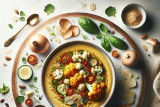 Golden Glow: The Art of Roasted Cauliflower Soup Mastery