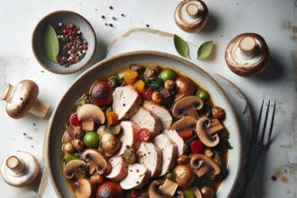 Savory Turkey and Mushroom Stew: A Hearty Flavor Combo