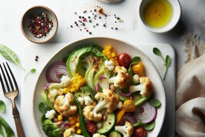 Roasted Cauliflower Salad: A Flavor-Packed Healthy Delight