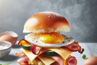 Sunrise Bites: Breakfast Sliders on Sweet Hawaiian Rolls