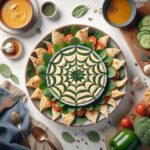 Weave Magic: Crafting a Spiderweb Design on Your Dip