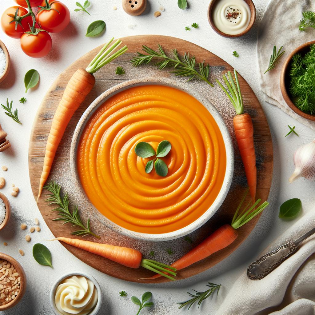 Velvety Carrot Soup: A Creamy Delight for Every Season